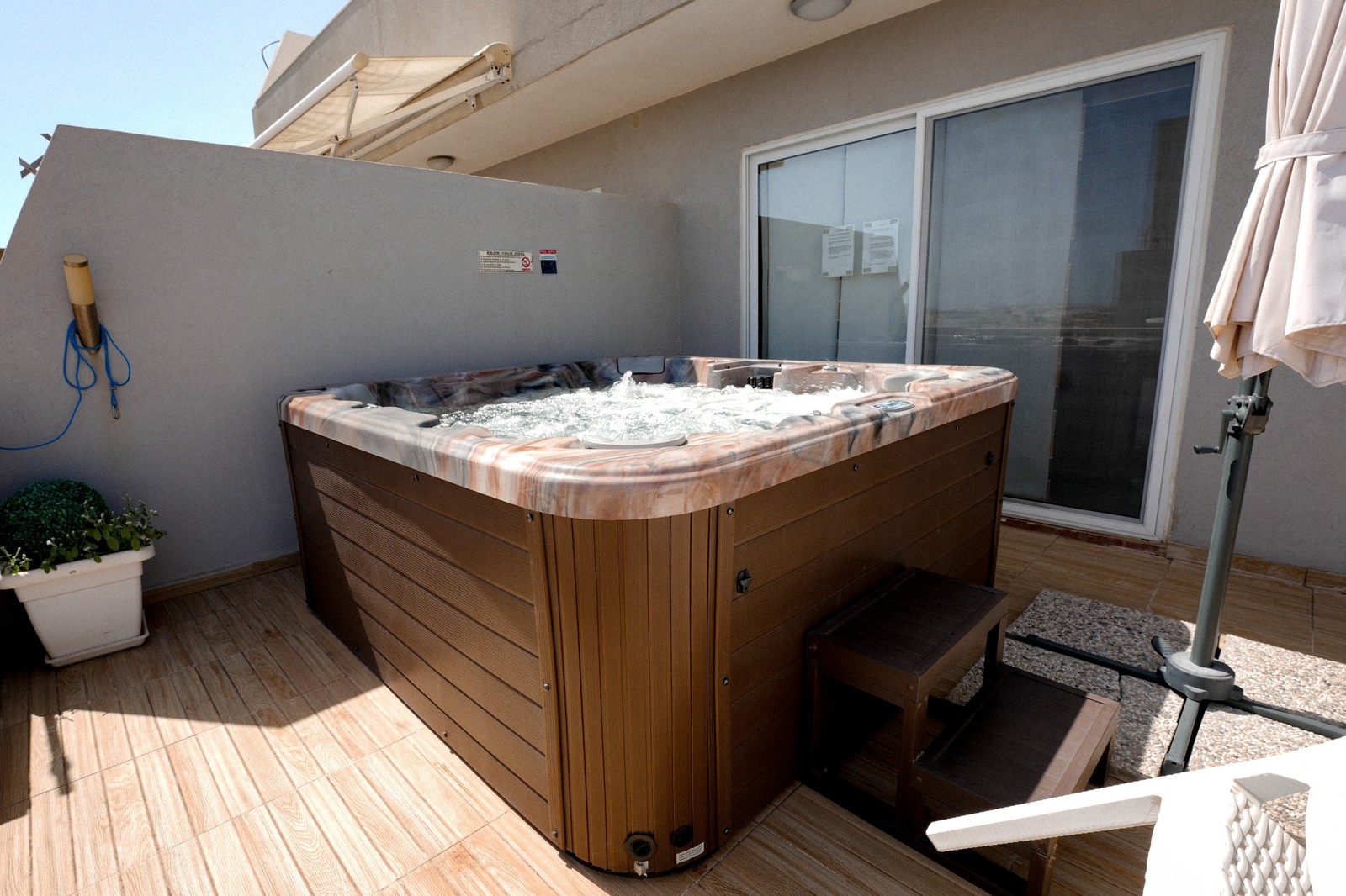 St. Julians Jacuzzi Terrace 6